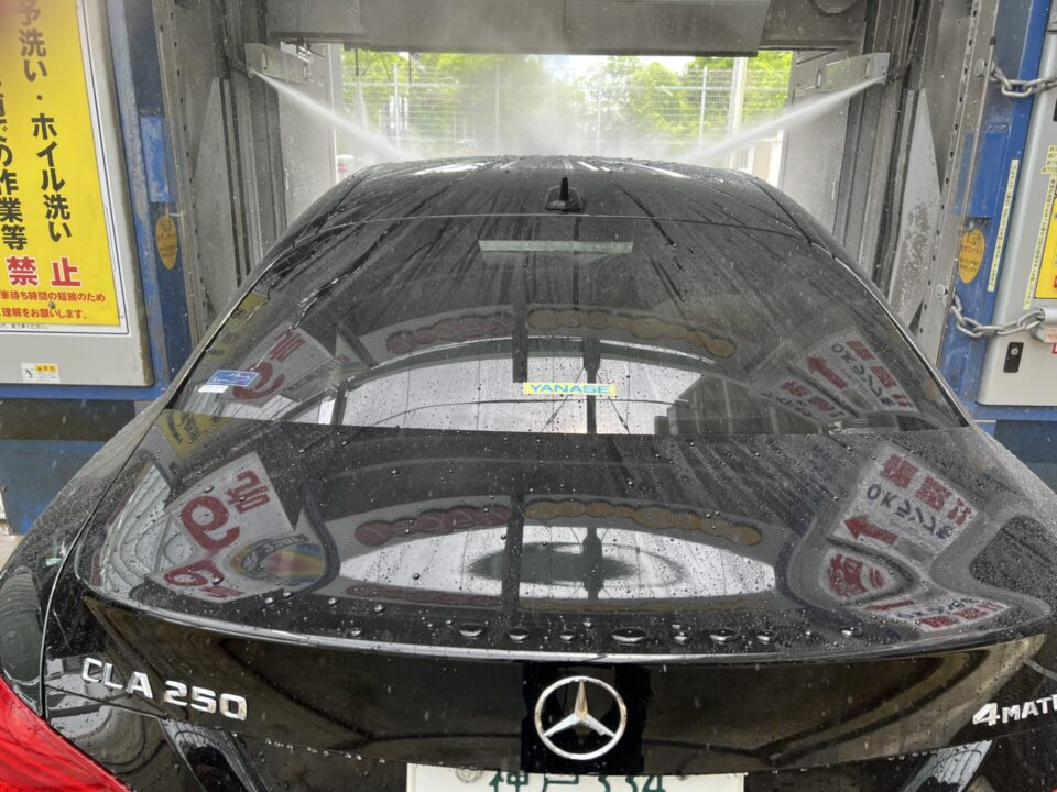 レインドロップ水弾き