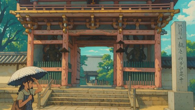 西国三十三所巡礼　第五番礼所　葛井寺