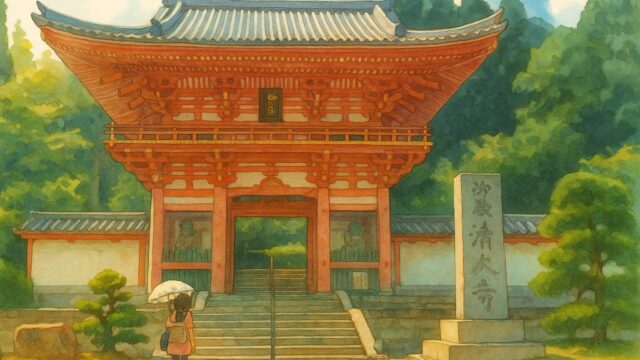 西国三十三所巡礼　第二十五番所　播州清水寺