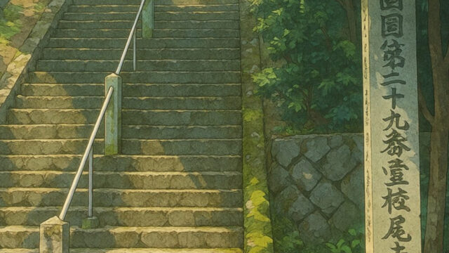 西国三十三所巡礼　第二十九番所　松尾寺